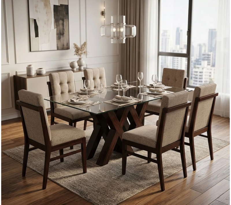 Comedor Pierre 6 Sillas