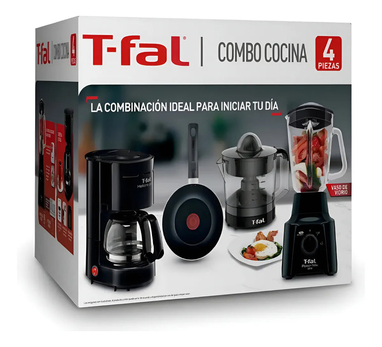 Combo desayunador T-Fal SW33LN28MA 4 piezas