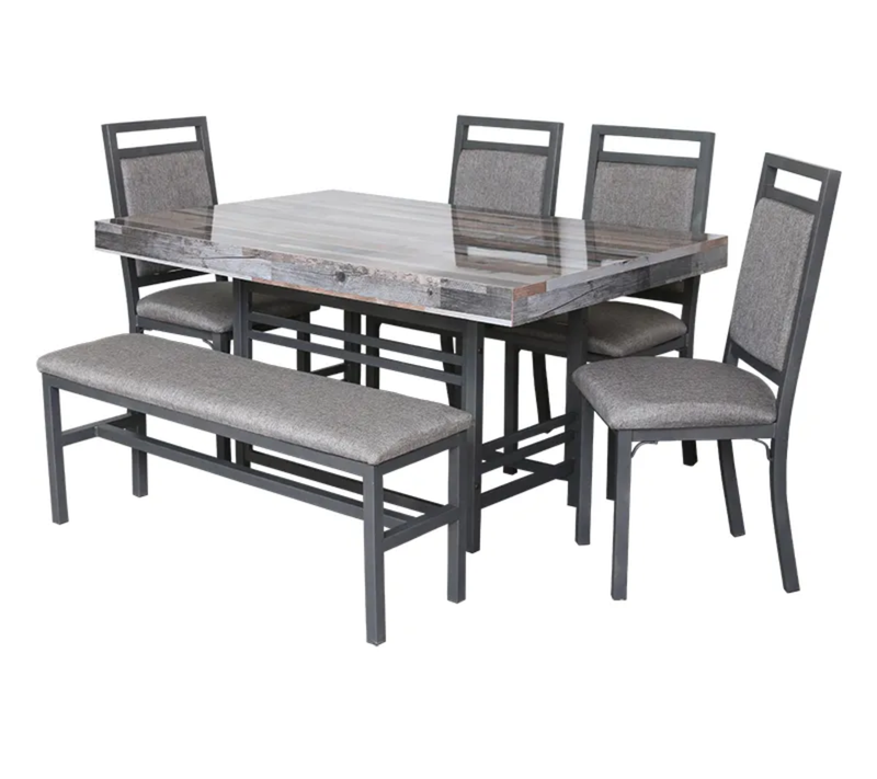 Comedor Vivant 4 Sillas y banca