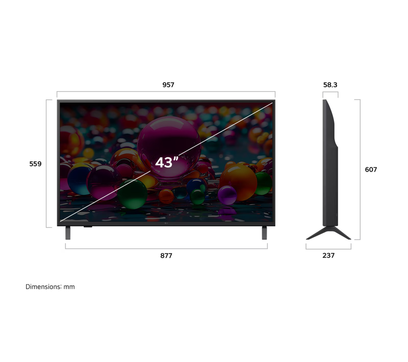 Pantalla Lg 55UA8055PSA 55P SMARTV 4K