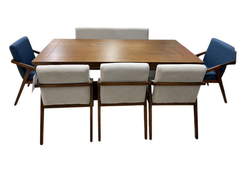 Comedor Pekin 5 Sillas y Banca