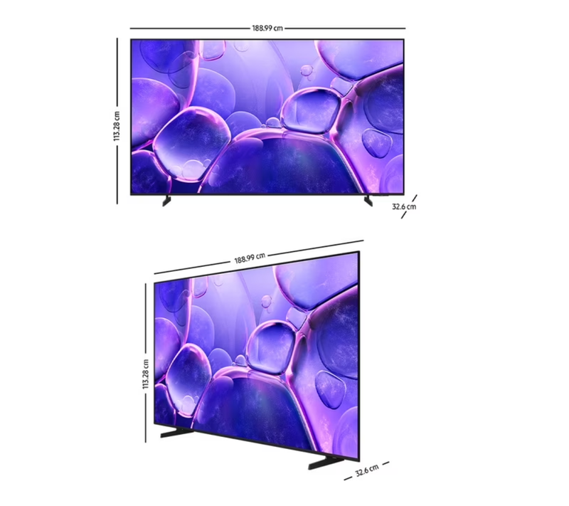 Pantalla Samsung UN85U8200F 85P 4K
