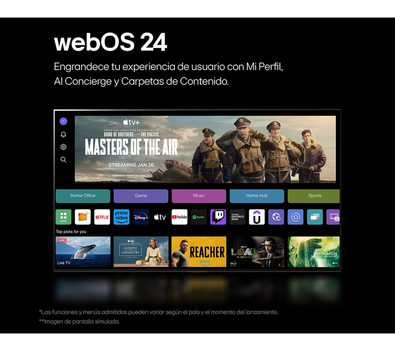 Pantalla LG 98UTS9050PSA 98P