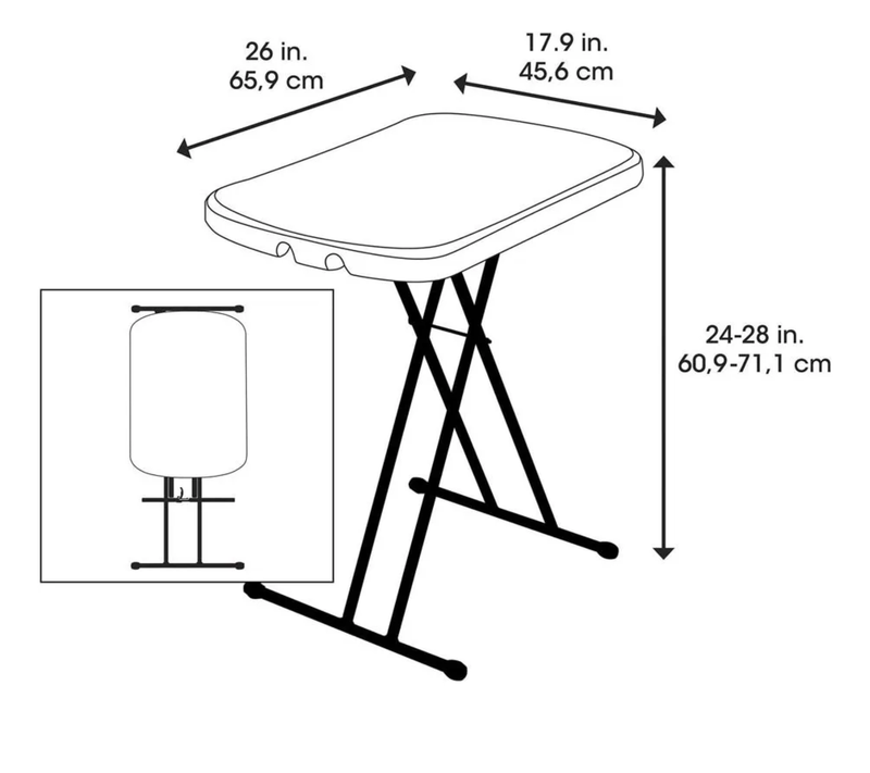 Mesa Plegable Lifetime 80921