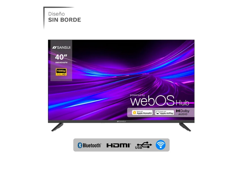 Pantalla Sansui SMX40VAFW 40P SMARTV WEB