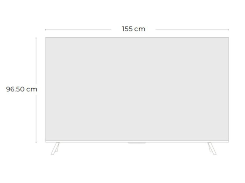 Pantalla Haier H70K85EUX 70P GoogleTV