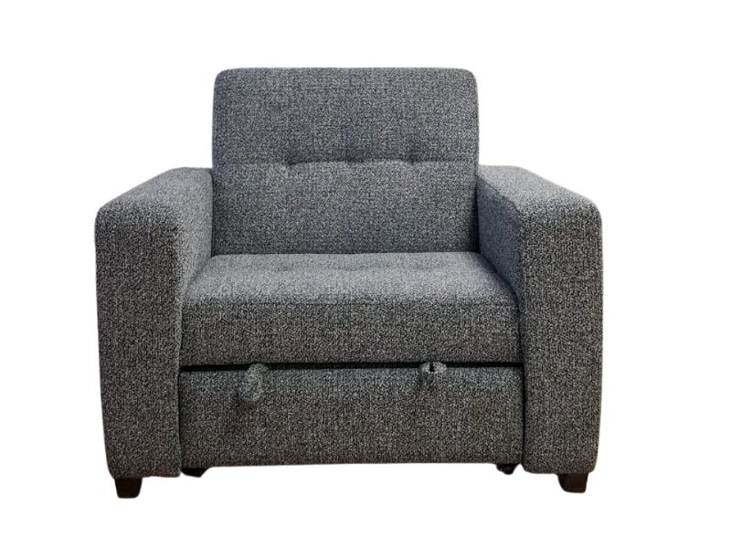 Sofá Cama Noble Gris Individual