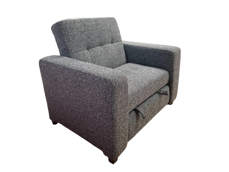 Sofá Cama Noble Gris Individual