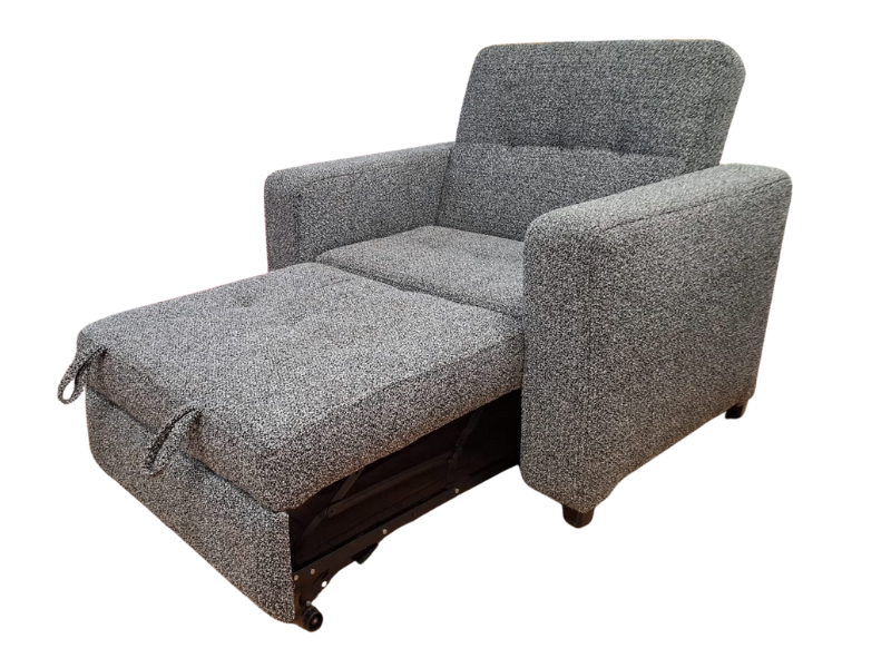 Sofá Cama Noble Gris Individual