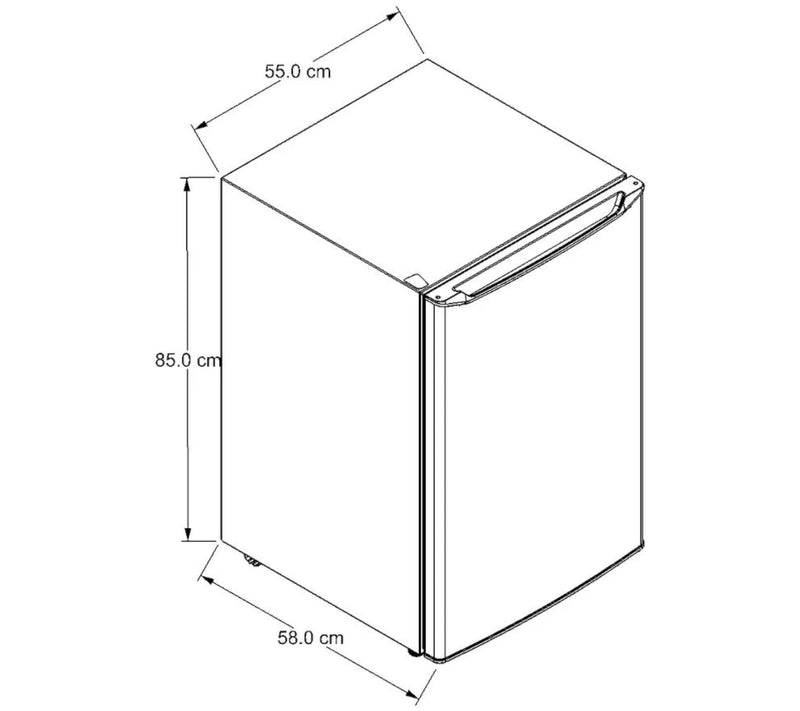 Frigobar Whirlpool WUC2205D 5p³