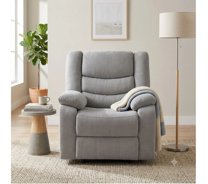 Sillon Reclinable Axel Cosmo Gray
