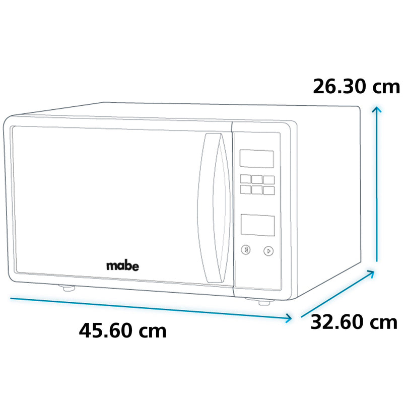 Microondas Mabe HMM07SBW 0.7p³
