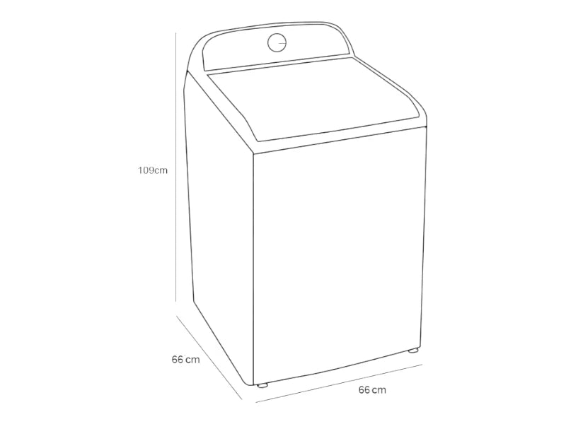 Lavadora Whirlpool TW1934MJM 19Kg