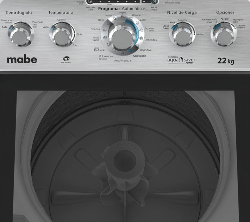 Lavadora Mabe LMA72215WBAB1 22KG