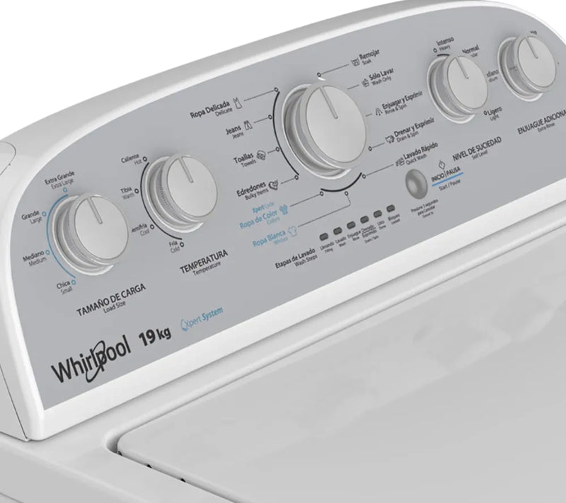 Lavadora Whirlpool 7MWTW1904LM 19Kg