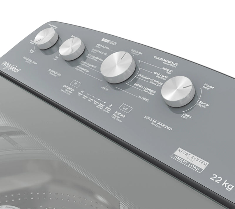 Lavadora Whirlpool MWTW2224WJM 22Kg