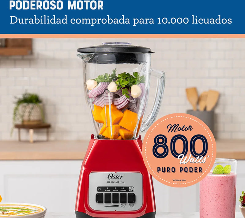 Licuadora Oster BLSTKAG-RPB 1.5lts