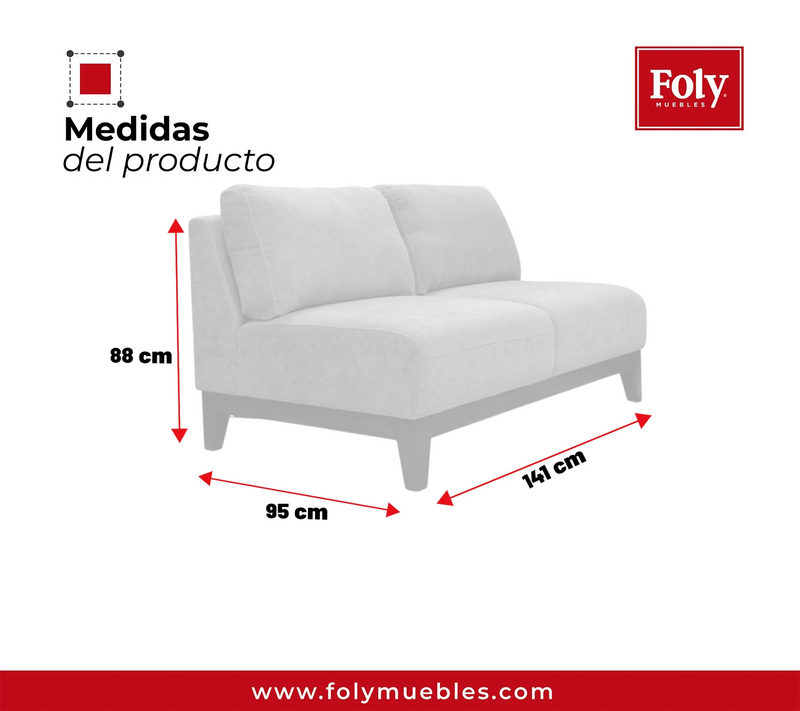 Love Seat Volga Circonia