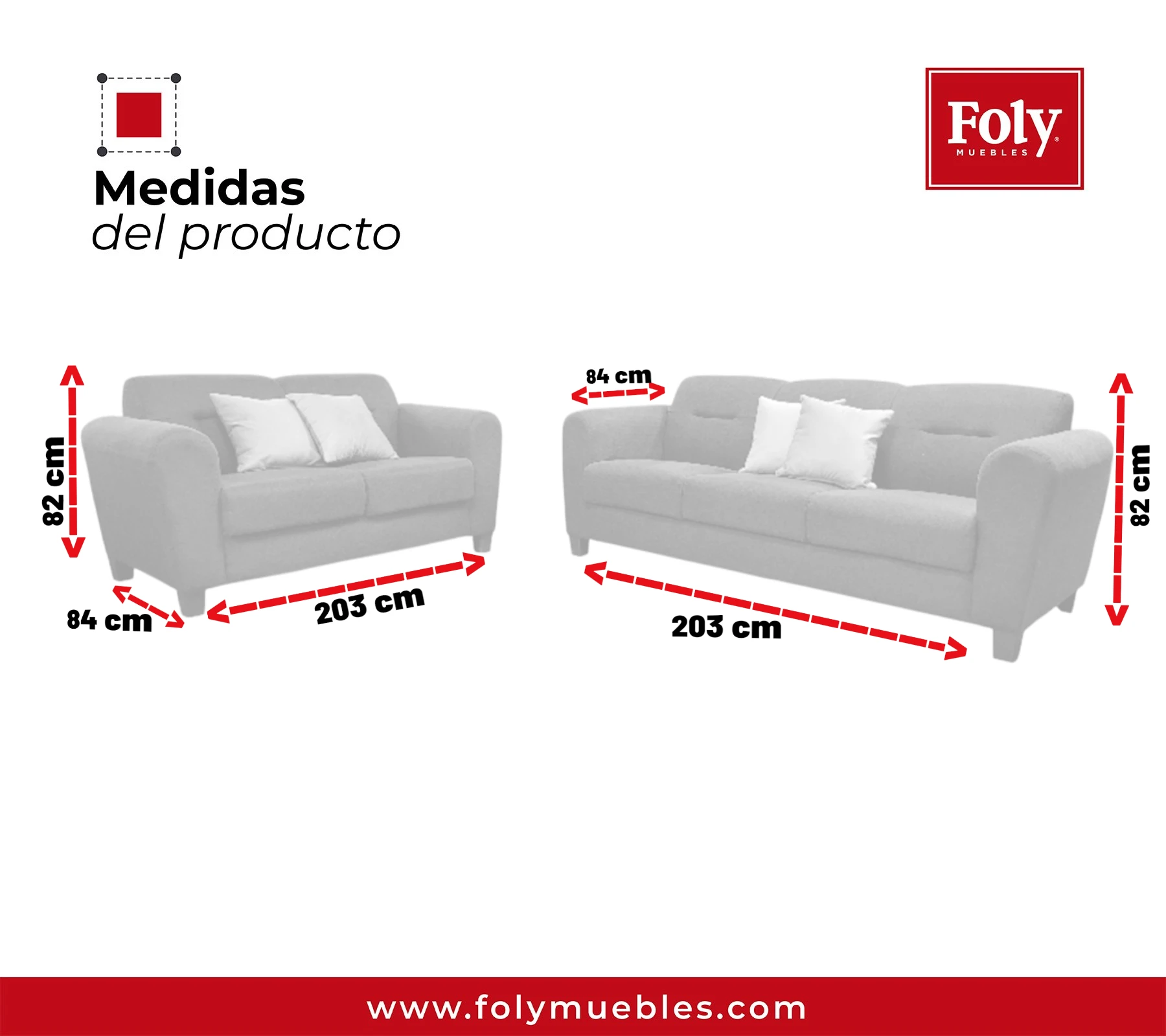 Medidas de Muebles