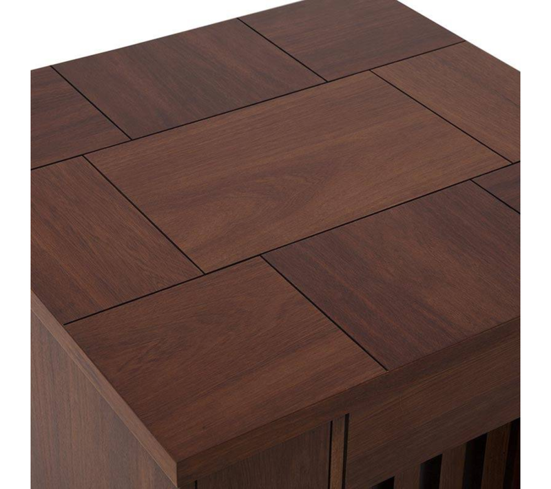 Mesa Lateral Bourbon Madera