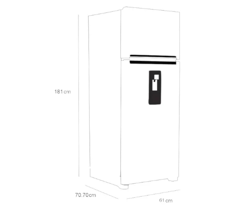 Refrigerador Whirlpool WT1433K 14p³