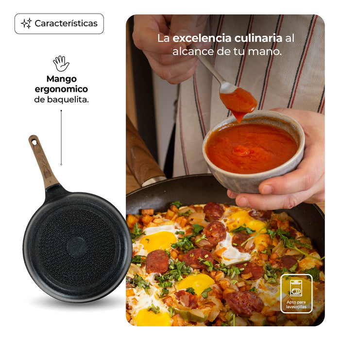 Juego de sartenes Queen Sense Zafiro Pro