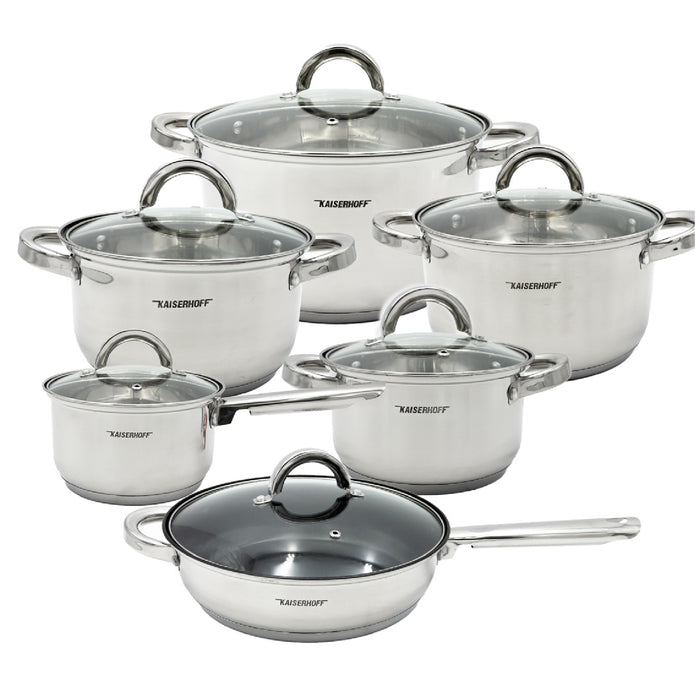 Bateria Queen sense 12 piezas Inox