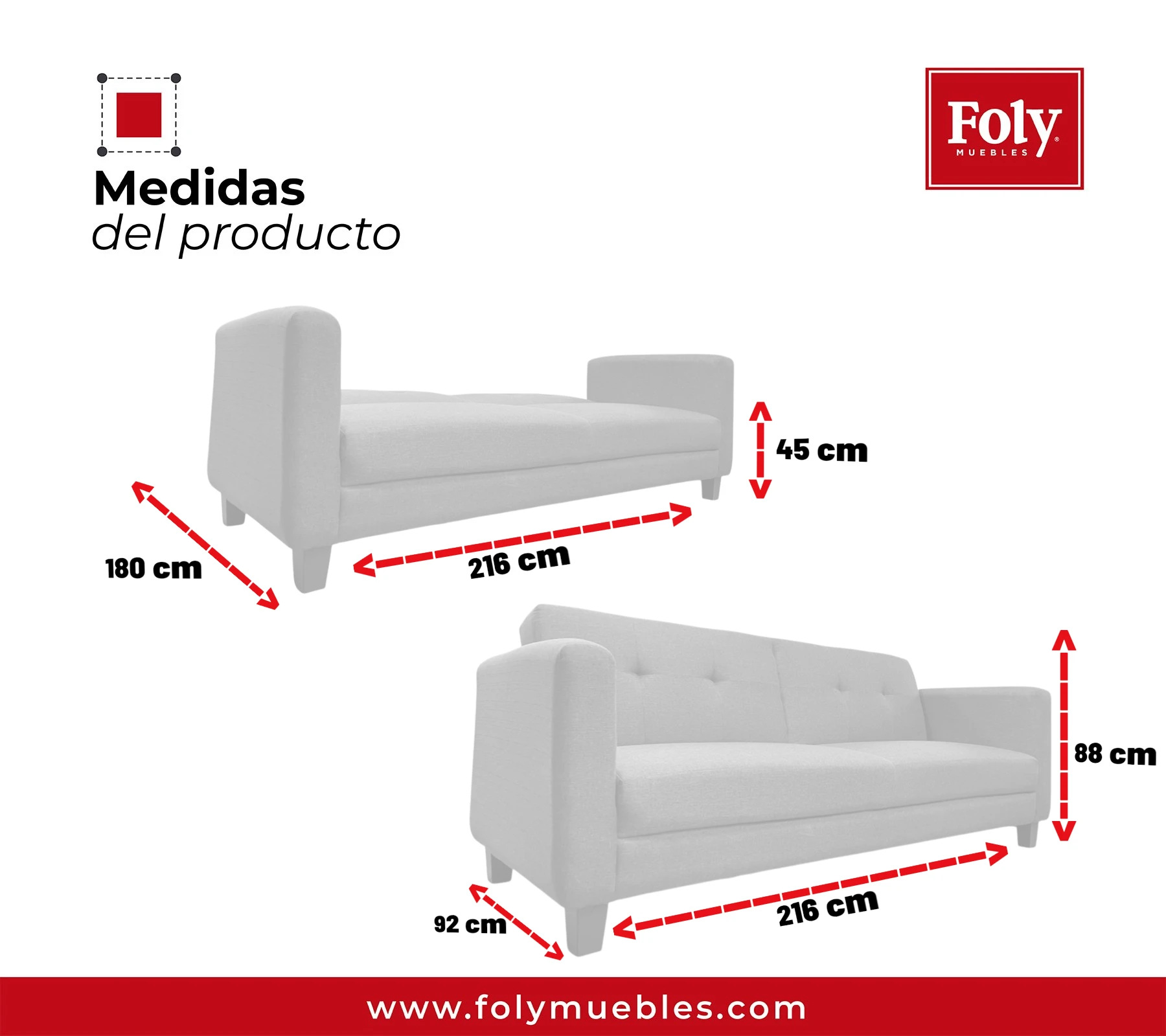 Medidas de Muebles