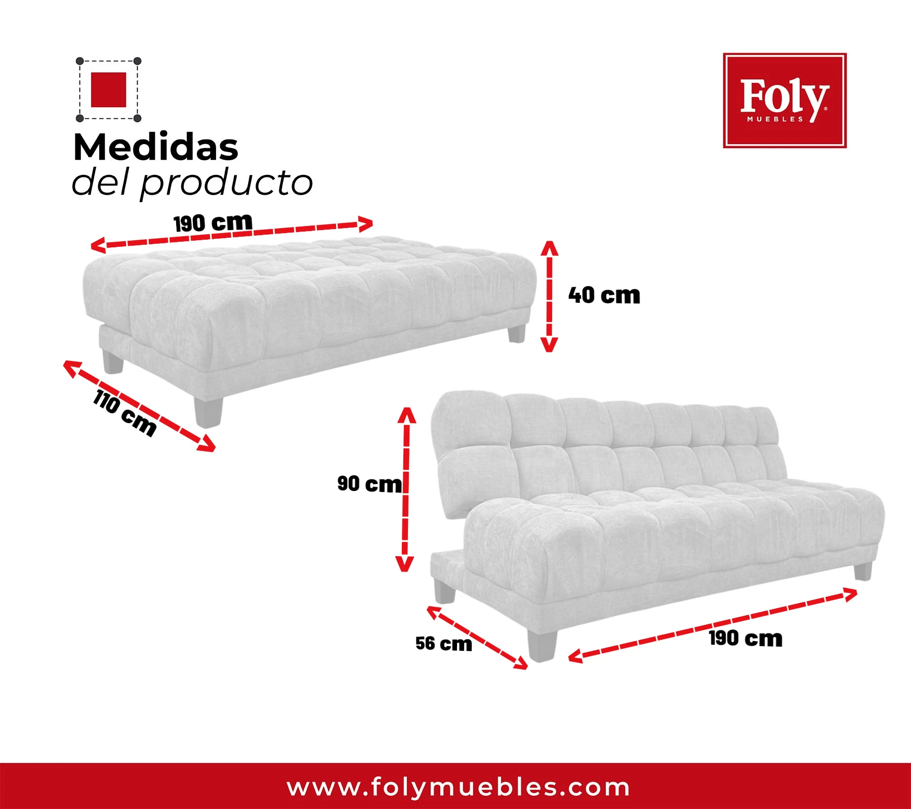 Medidas de Muebles