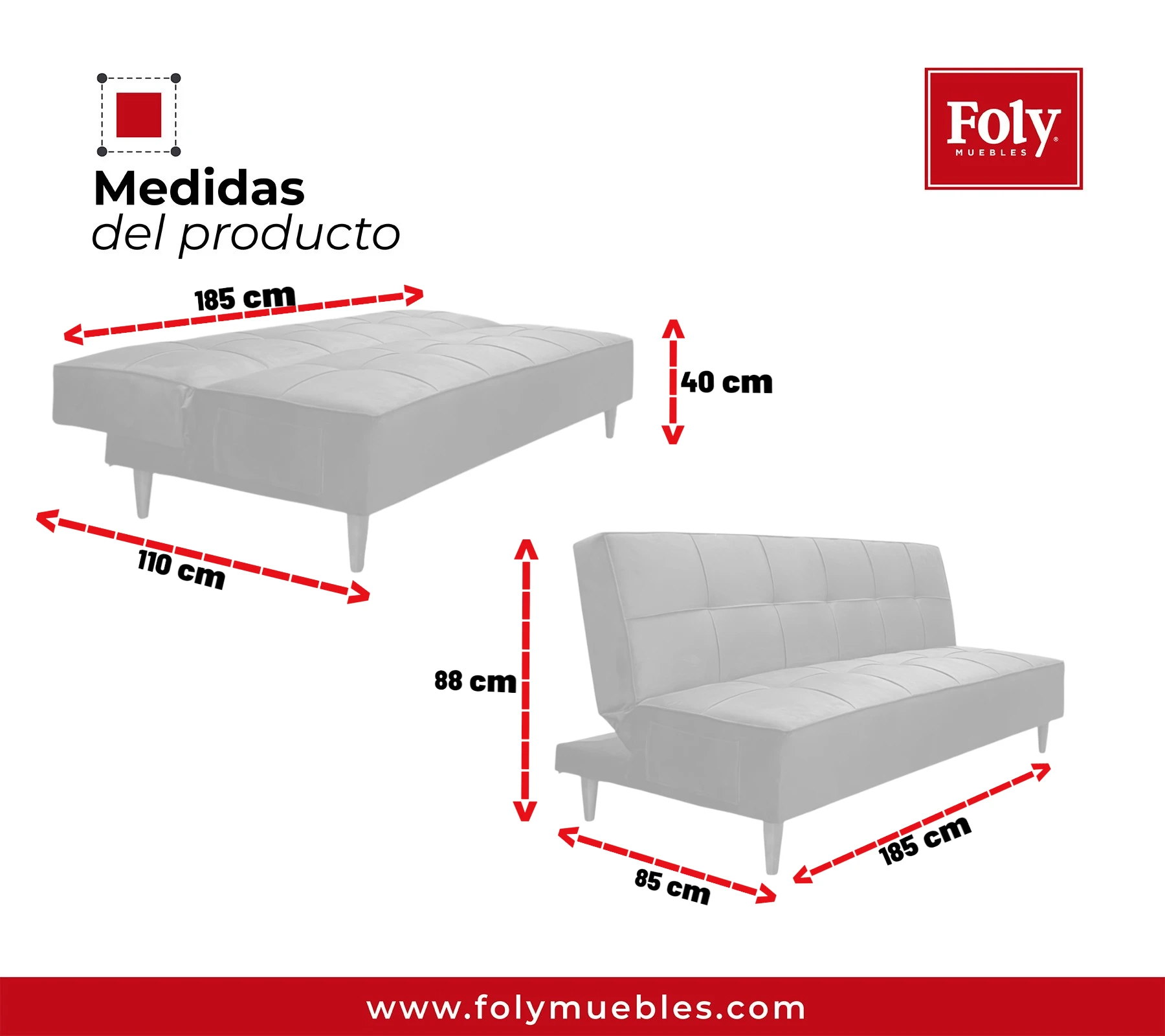 Medidas de Muebles