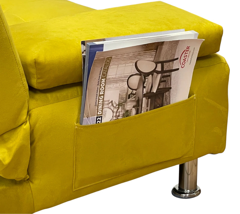 Sofa Cama Tokio Amarillo