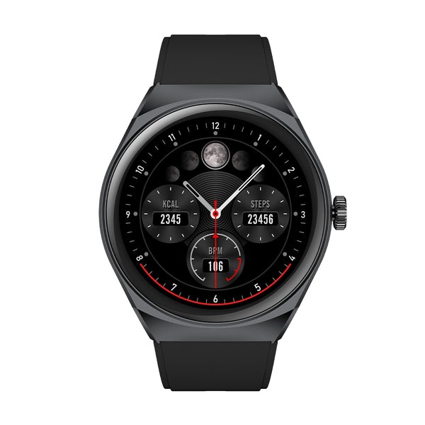 Smartwatch reloj inteligente STF Kronos Trek Resistencia al agua IP67 Negro