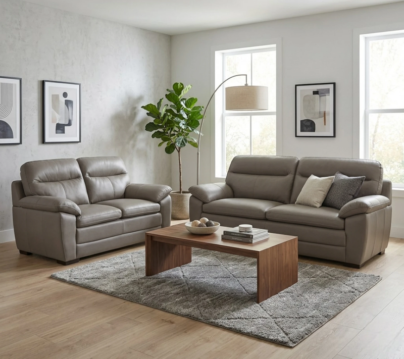 Sala Cleve Taupe 3-2