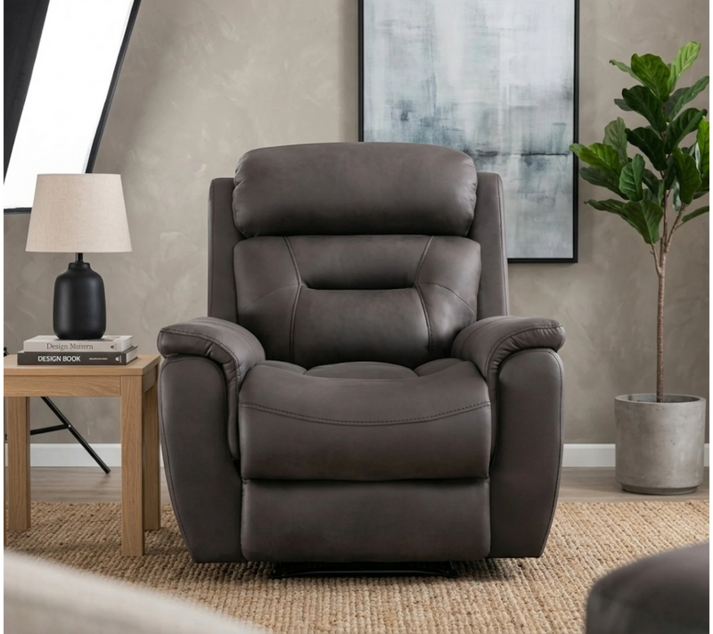 Sillón Reclinable Chao Eléctrico Gris