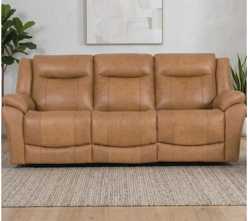 Sofá Reclinable Meghan Mocha