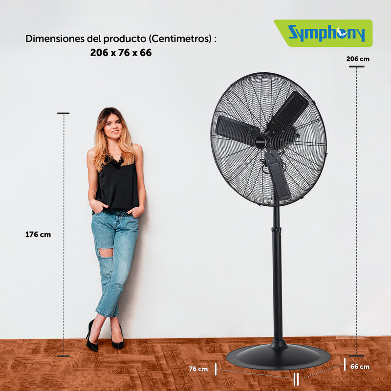 Ventilador Symphony SYF201 30p Pedestal