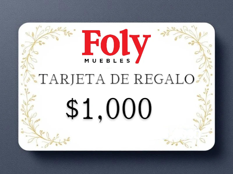 Tarjeta de Regalo Foly