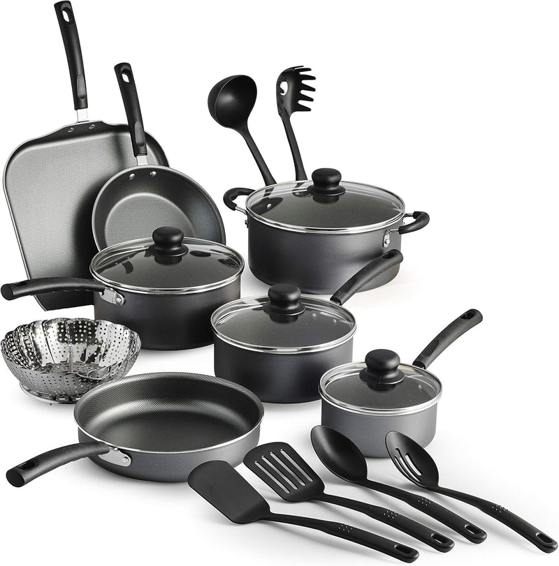 Bateria Tramontina Primaware 18 piezas Negro