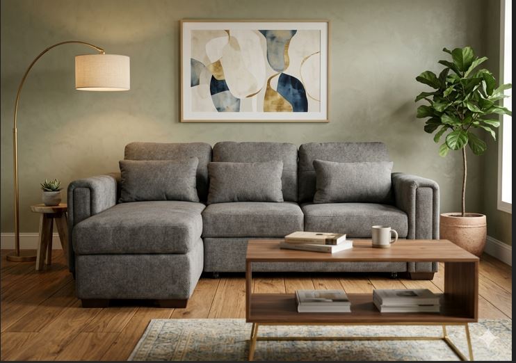 Sala Seccional Issam con Sofa Cama Chaise Izquierdo