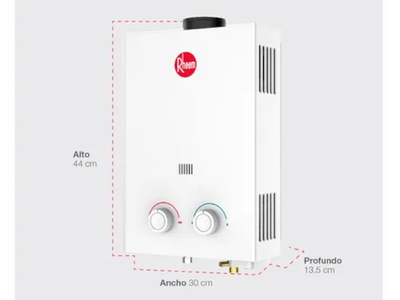 Boiler Rheem Essencial RHE-CHN06N 6Lts Gas Natural
