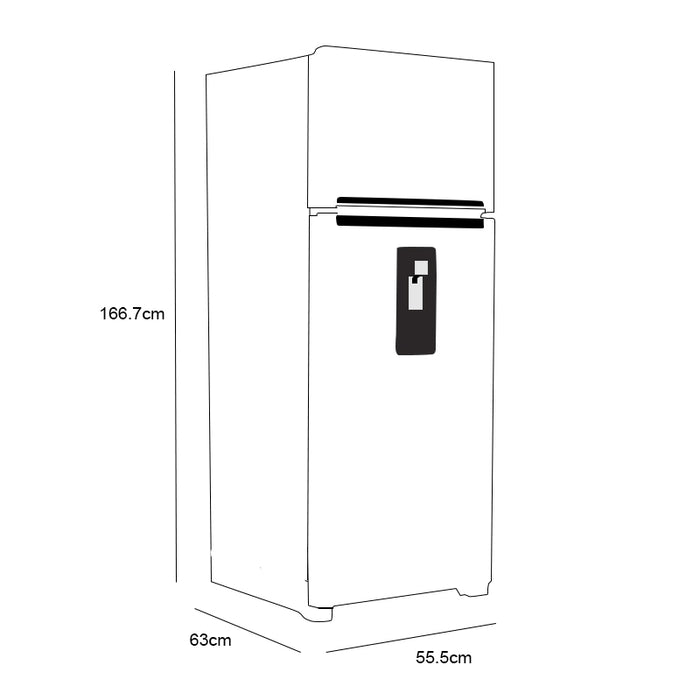 Refrigerador Lg GT29WDC 9p³